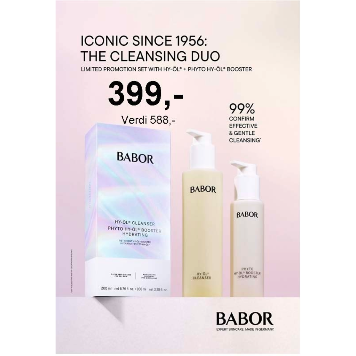 BABOR HY-OL Cleanser + Phyto Hydrating duo set